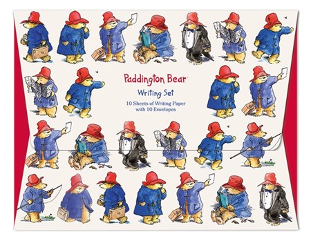 Brevpapir "Paddington Bear" 10 ark/10 konvolutter