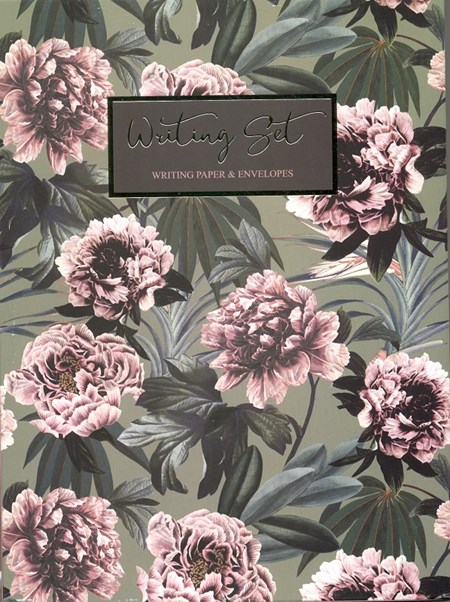 Brevpapir "Boutique Blooms" 20 ark/20 konvolutter