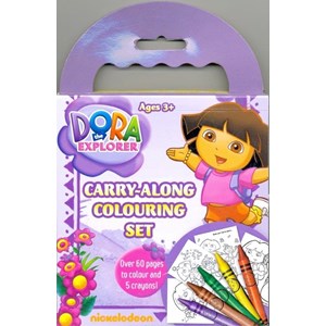 "Dora" Carry-Along Colouring Set