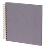 Fotoalbum "Vita" 230 x 230 mm spiralisert 60 offwhite sider