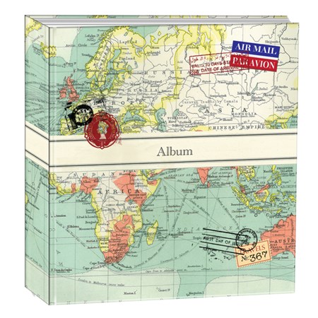 Fotoalbum "Vintage Map"