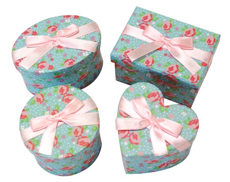"Ditsy" Gaveesker 4 assorterte