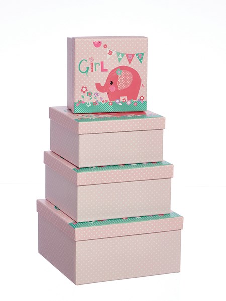 "Pink Elephant" Gaveesker kvadratiske (4)