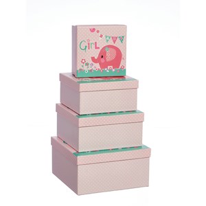 "Pink Elephant" Gaveesker kvadratiske (4)