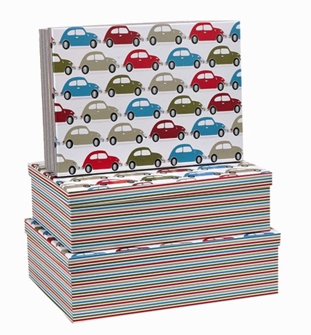 "Cars" Rektangulært eskesett (3)
