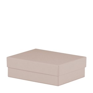 "Taupe Metallic" Rektangulær eske (140 x 190 x 60 mm)