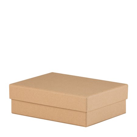 "Kraft" Rektangulær eske (140 x 190 x 60 mm)