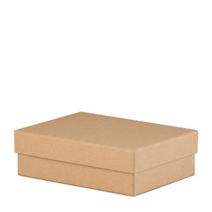 "Kraft" Rektangulær eske (140 x 190 x 60 mm)