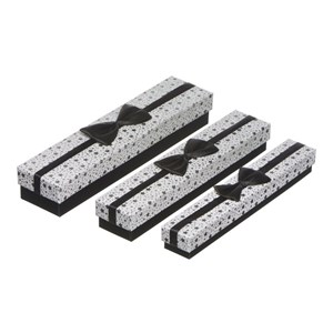 "Silver Mini Star" Klokke-eskesett (3)
