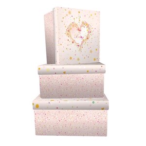 "Baby Heart Girl" Gaveesker kvadratiske (3)