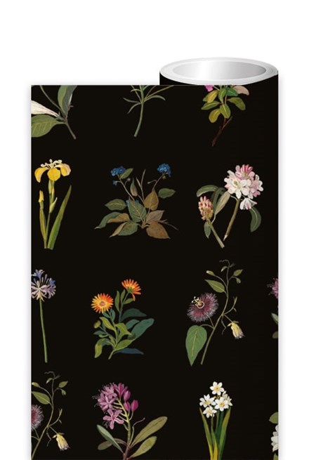 Gavepapir "Delany Flowers" 3 m x 70 cm (12 stk)