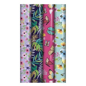 Gavepapir "Floral" 3 meter (42)