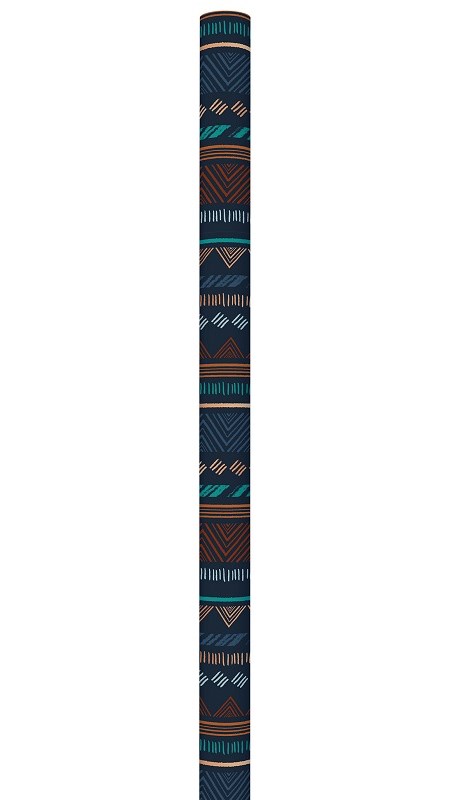 "Aztec" Gavepapir 2 m x 70 cm (24)