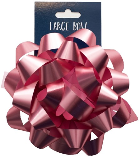 "Pink" Stor rosett, 15 cm (pakning 12 stk)