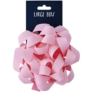 "Light Pink" Stor rosett, 15 cm (pakning 12 stk)