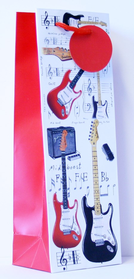 "Guitars" Flaskepose