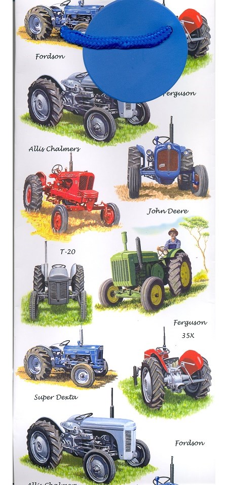 "Tractor" Flaskepose