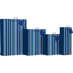 "Male Vertical Stripe" Flaskepose