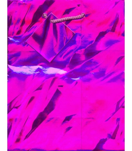 "Hologram Fuchsia" Gavepose medium