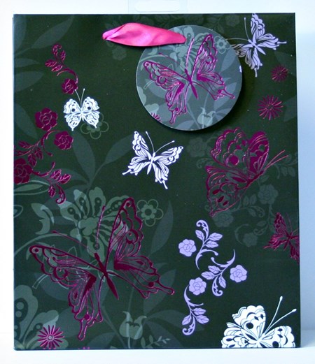"Black Floral" Gavepose medium