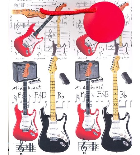 "Guitars" Gavepose medium