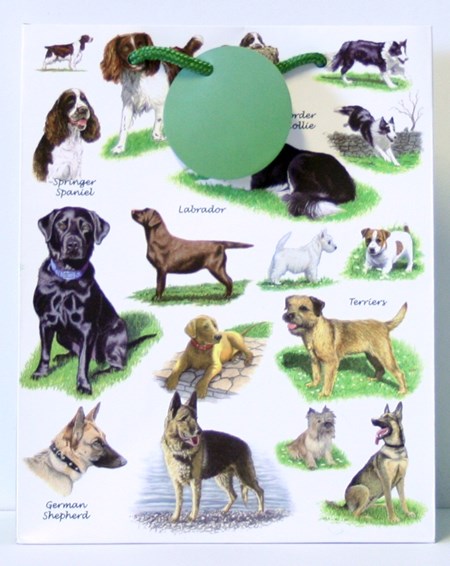 "Dogs" Gavepose medium
