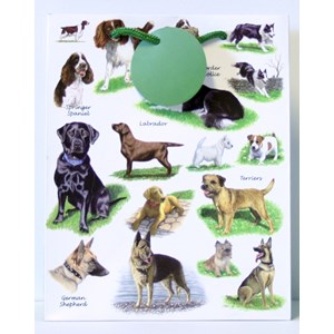 "Dogs" Gavepose medium
