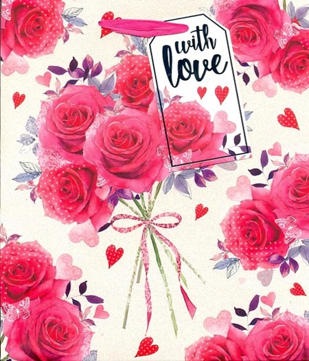 "Roses" gavepose medium