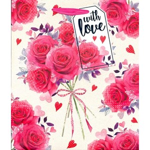 "Roses" gavepose medium