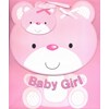 "Baby Tip-On Bear" Gavepose medium, 2 ass