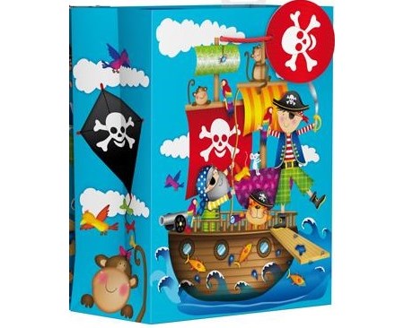 "Kids Pirate" Gavepose medium