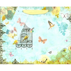 "Postal & Birdcage", Gavepose small, 2 assortert