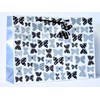 "Butterflies Black/White" Gavepose shopper