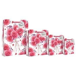 "Roses" Gavepose X-large