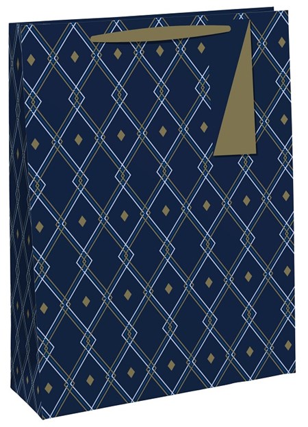 "Geometric Male" Gavepose X-large