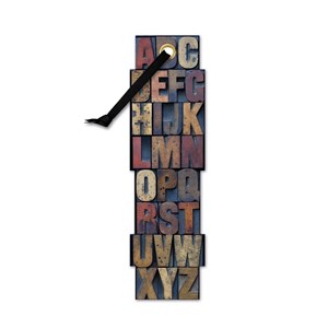 Academia Bookmarks - "Letter Press"