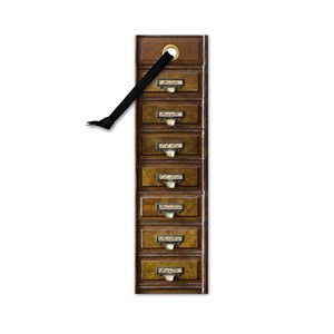 Academia Bookmarks - "Vintage Drawers"