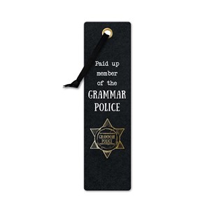 Literary Bookmarks - "Grammar Police"