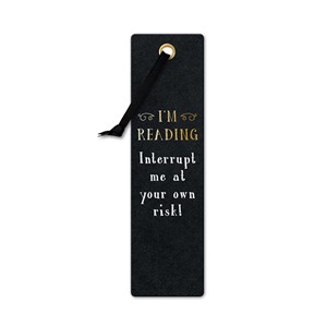 Literary Bookmarks - "Interrupt Me"