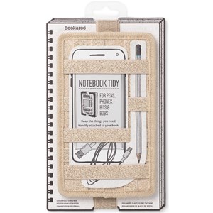 "Bookaroo - Notebook - Tidy - Gold"