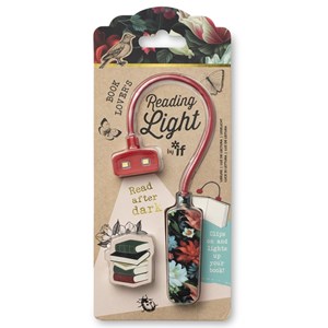 "Dark Floral" Book Lover's Reading Light