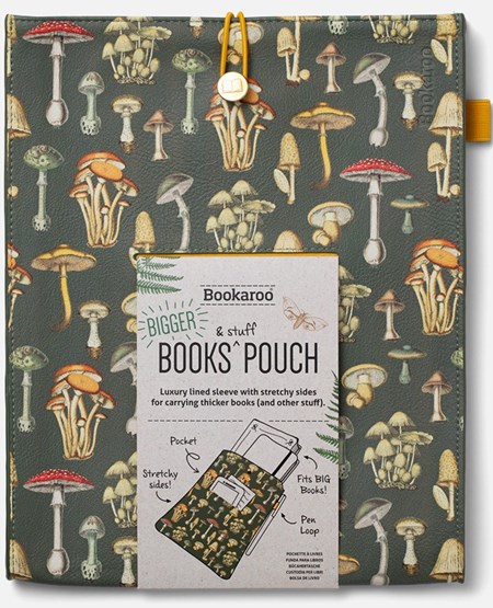 "Botanical Mushrooms"  Books & Stuff Pouch