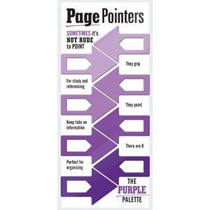 "Page Pointers - Purple"