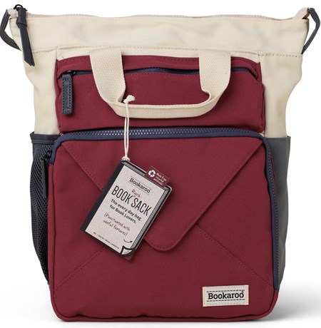 "Bookaroo Book (Ruck) Sack - Burgundy"