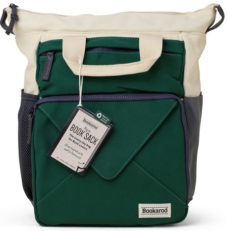 "Bookaroo Book (Ruck) Sack - Forest Green"