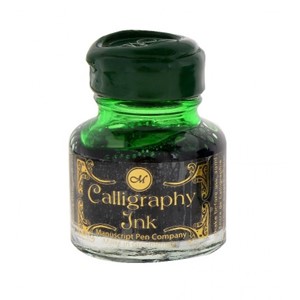 "Emerald Calligraphy Ink with Wax Seal Top" 30 ML
