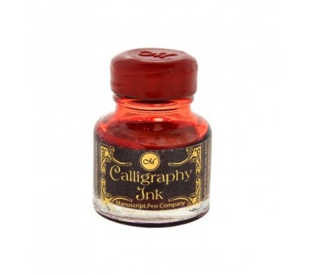 "Ruby Calligraphy Ink with Wax Seal Top" 30 ML
