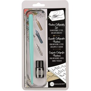 "Modern Calligraphy Set", 3 assorterte pennesplitter