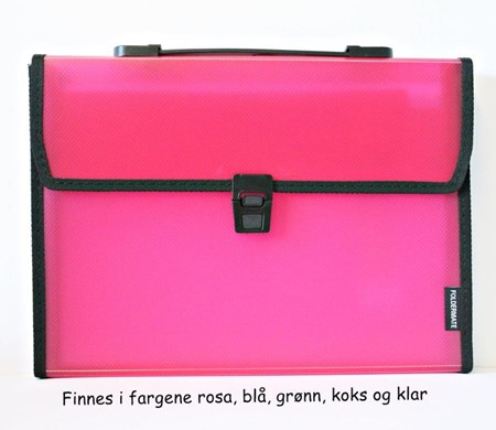 Hjemmearkiv, 13 lommer, 5 ass farger