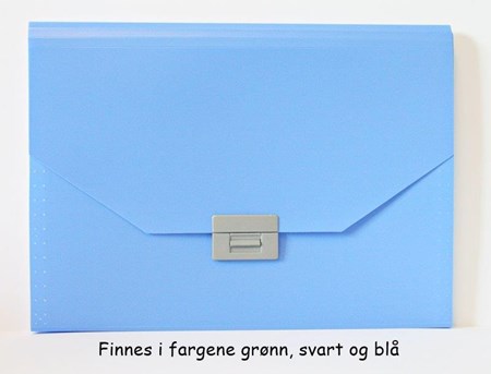 Hjemmearkiv, 6 lommer, ass farger